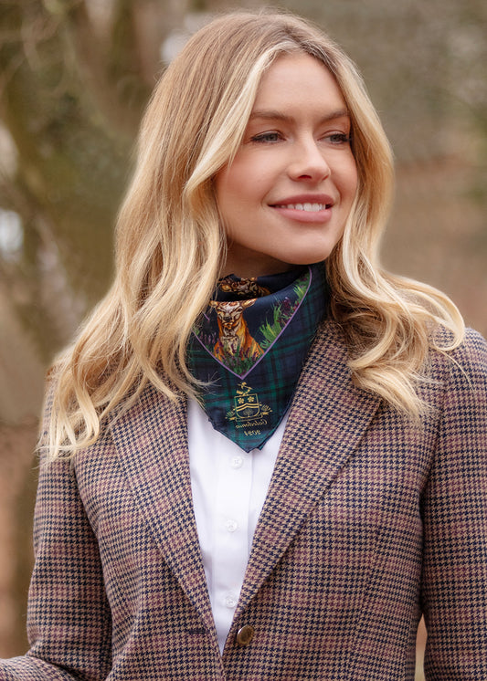 Caledonia Medium Silk Scarf
