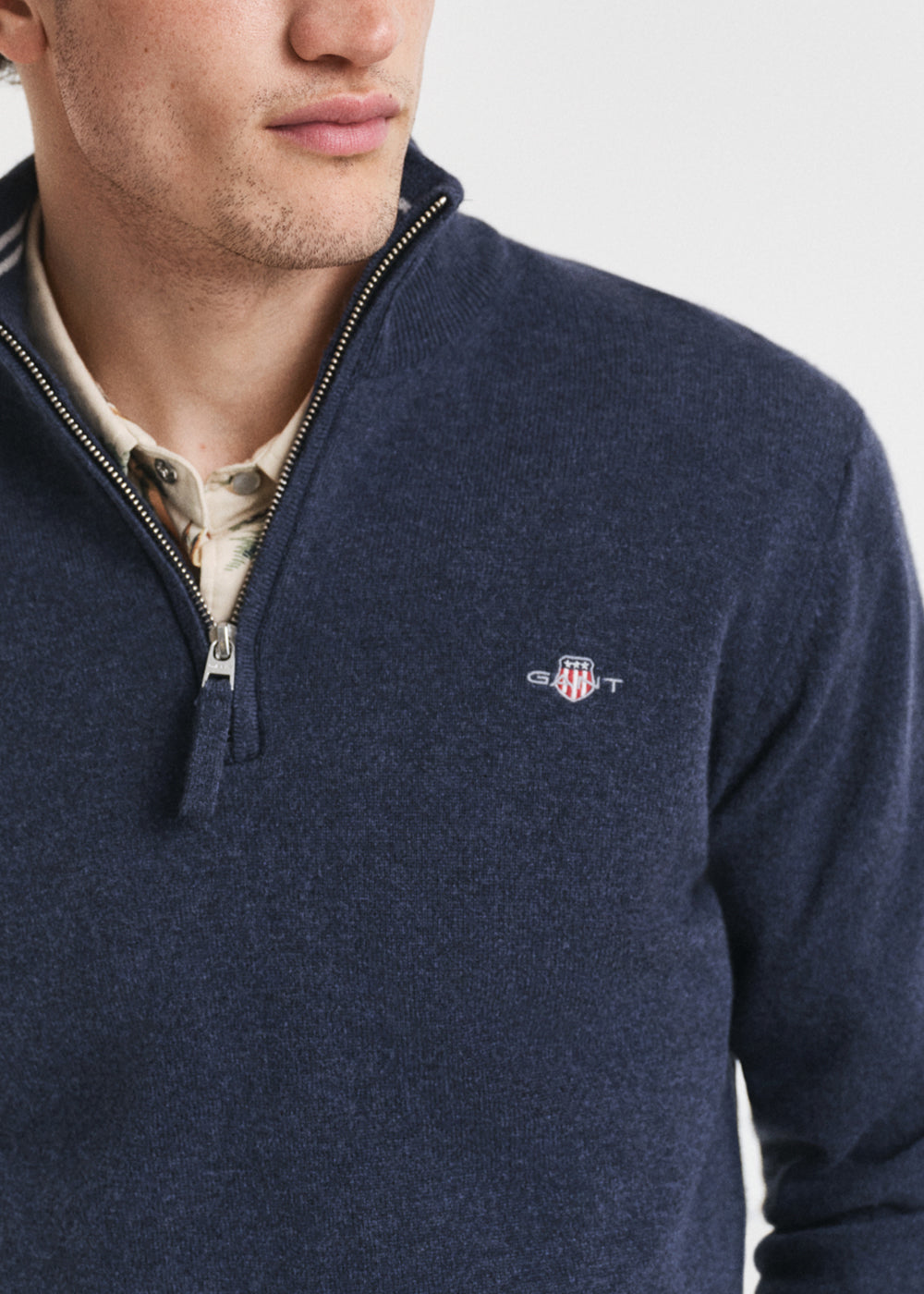 Superfine Lambswool Half Zip