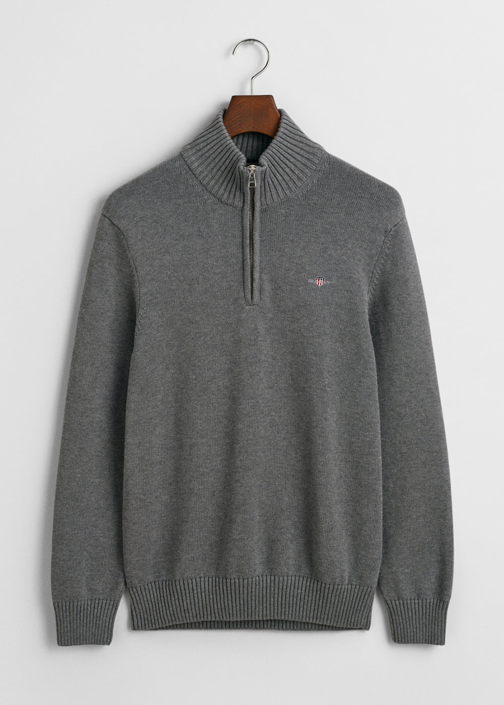 Casual Cotton Half Zip