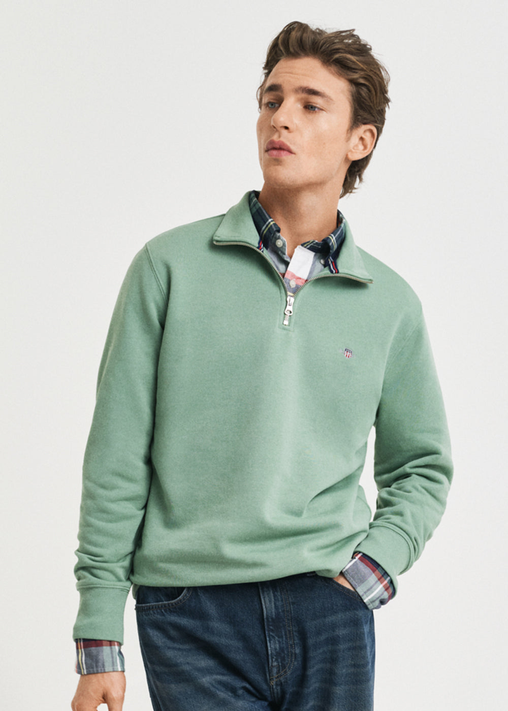 Shield Half Zip Sweatshirt