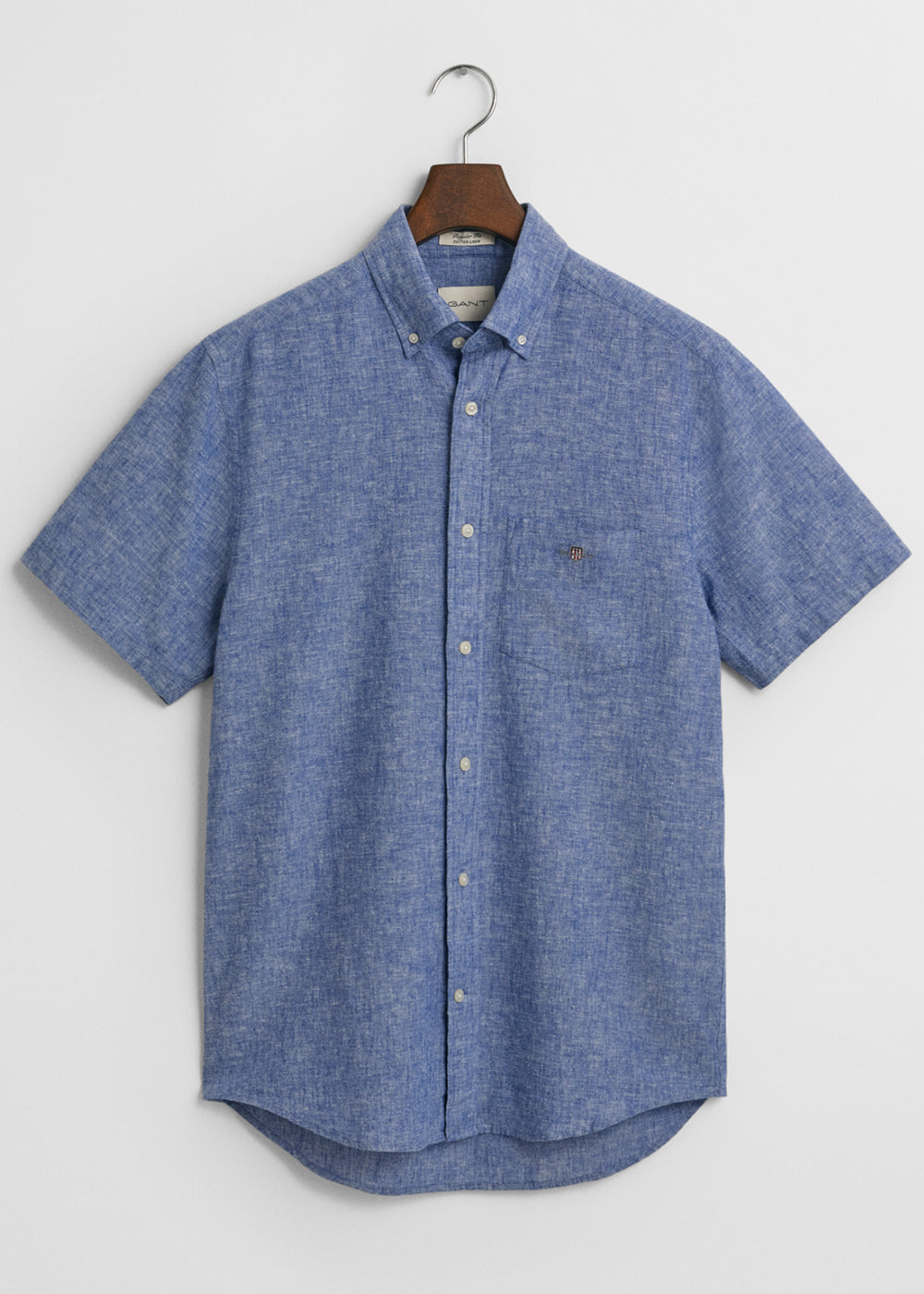 Cotton Linen Short Sleeve Shirt