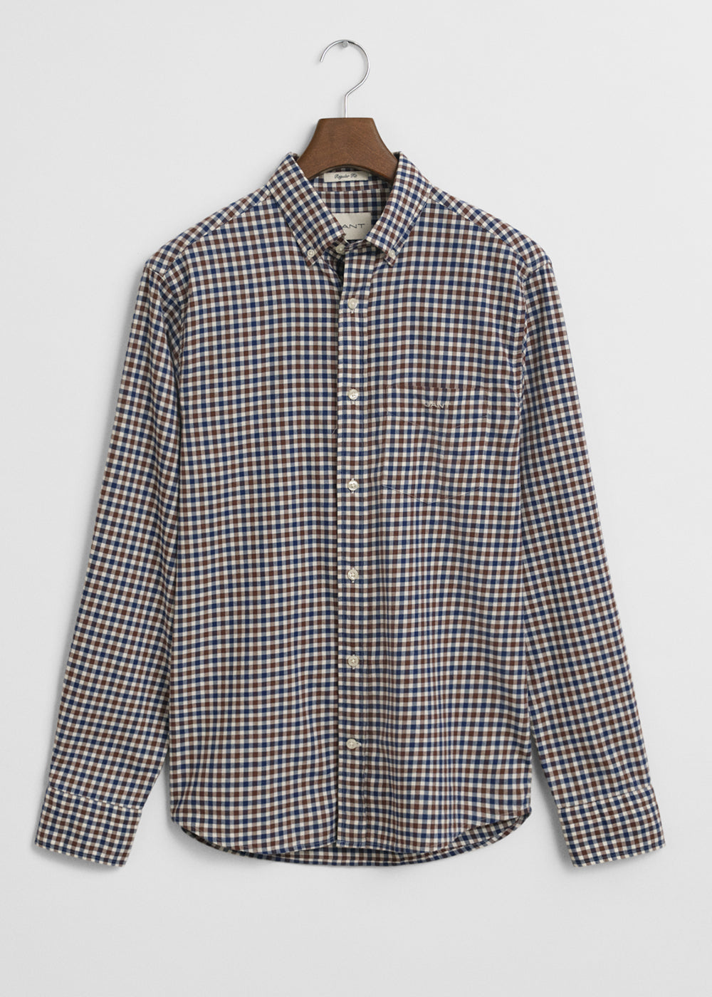 Regular Twill Gingham Shirt