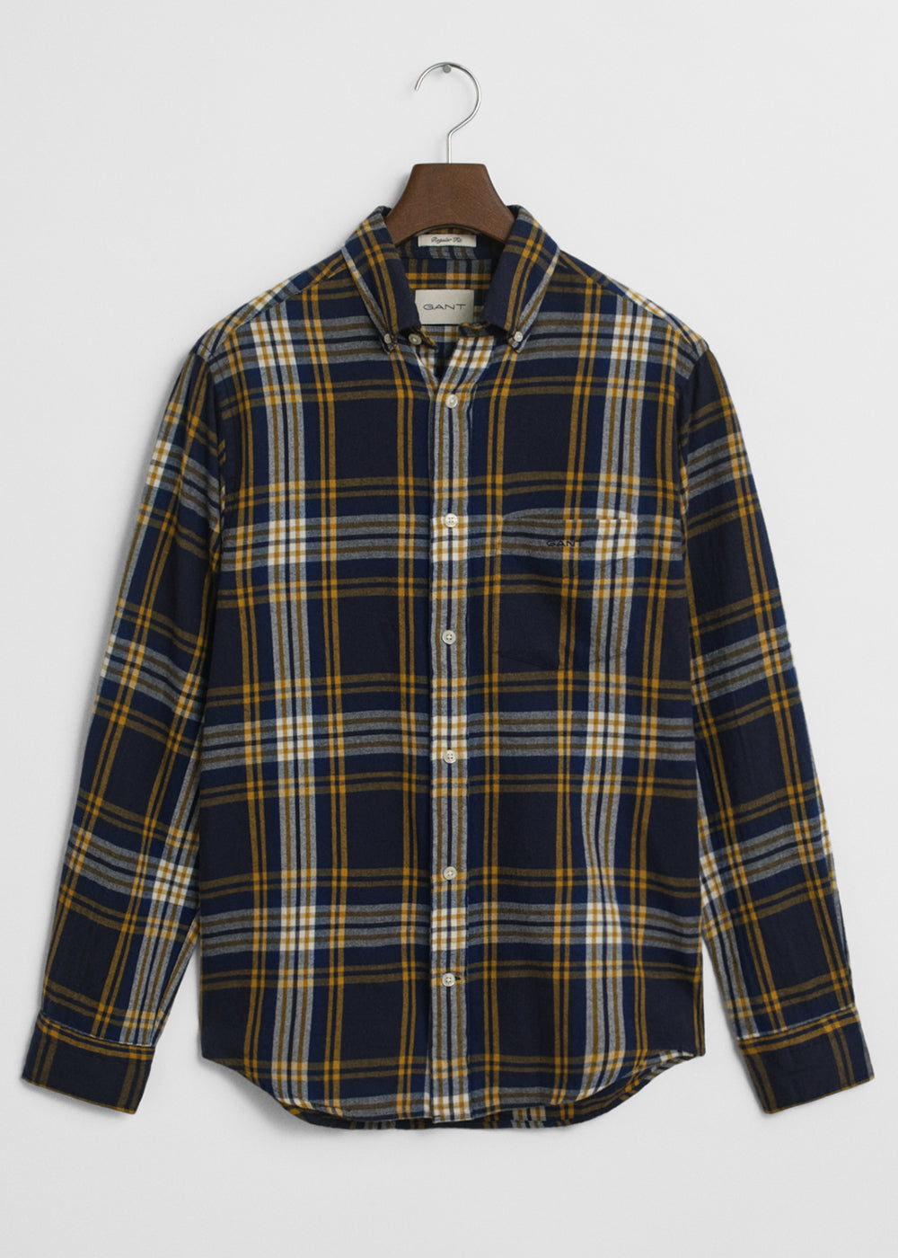 Regular Windblown Flannel Check Shirt