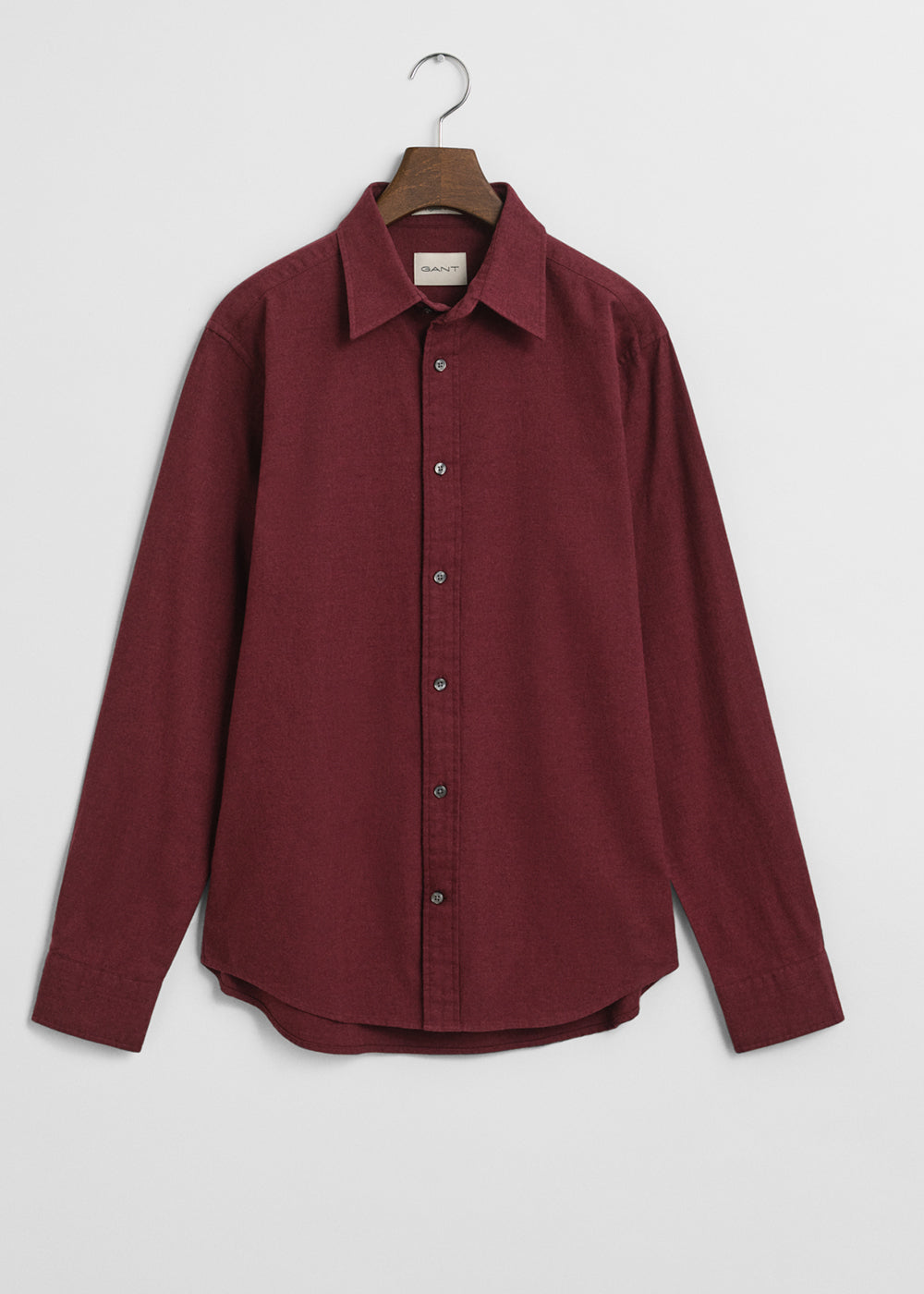 Regular Flannel Melange Shirt
