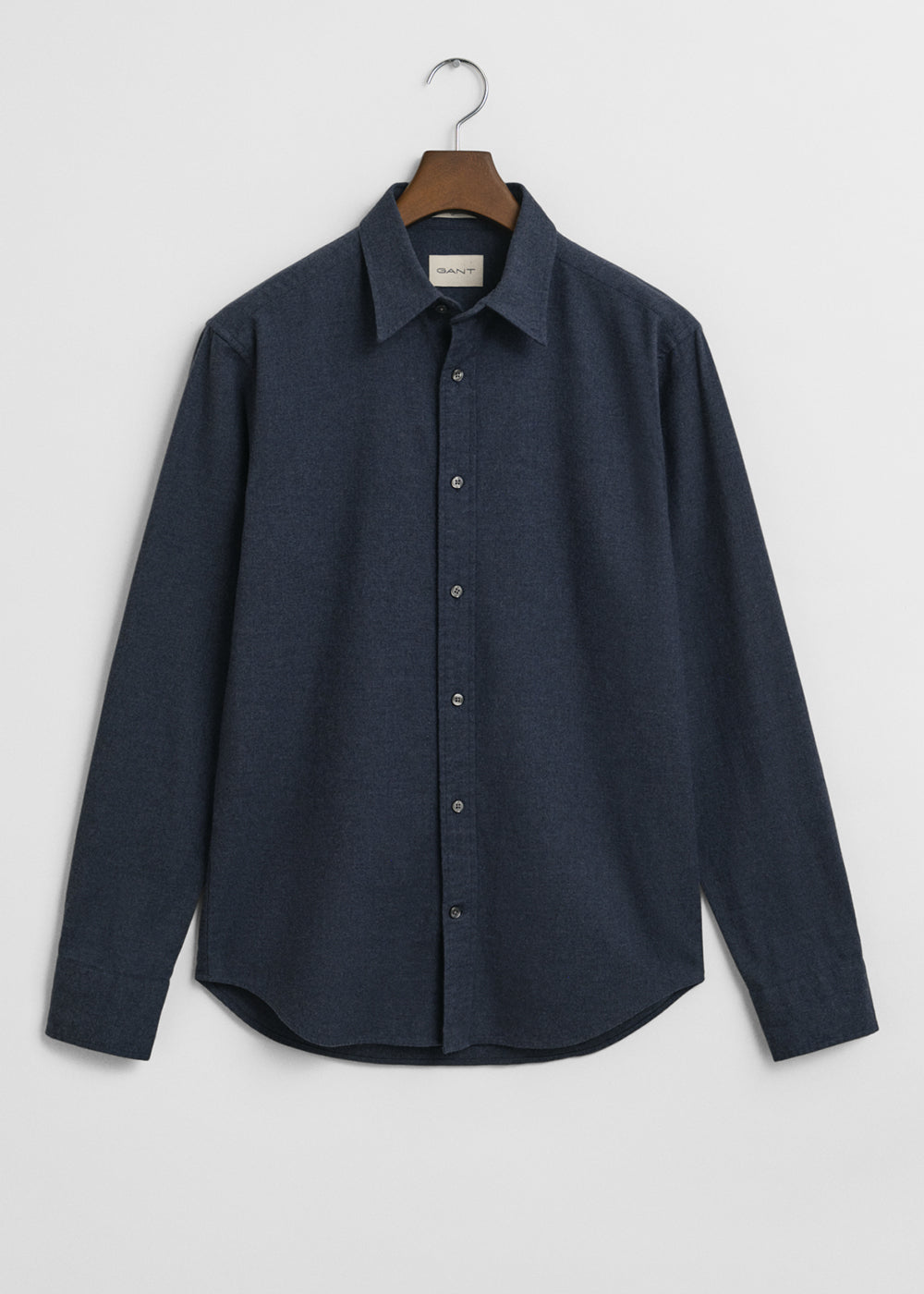 Regular Flannel Melange Shirt