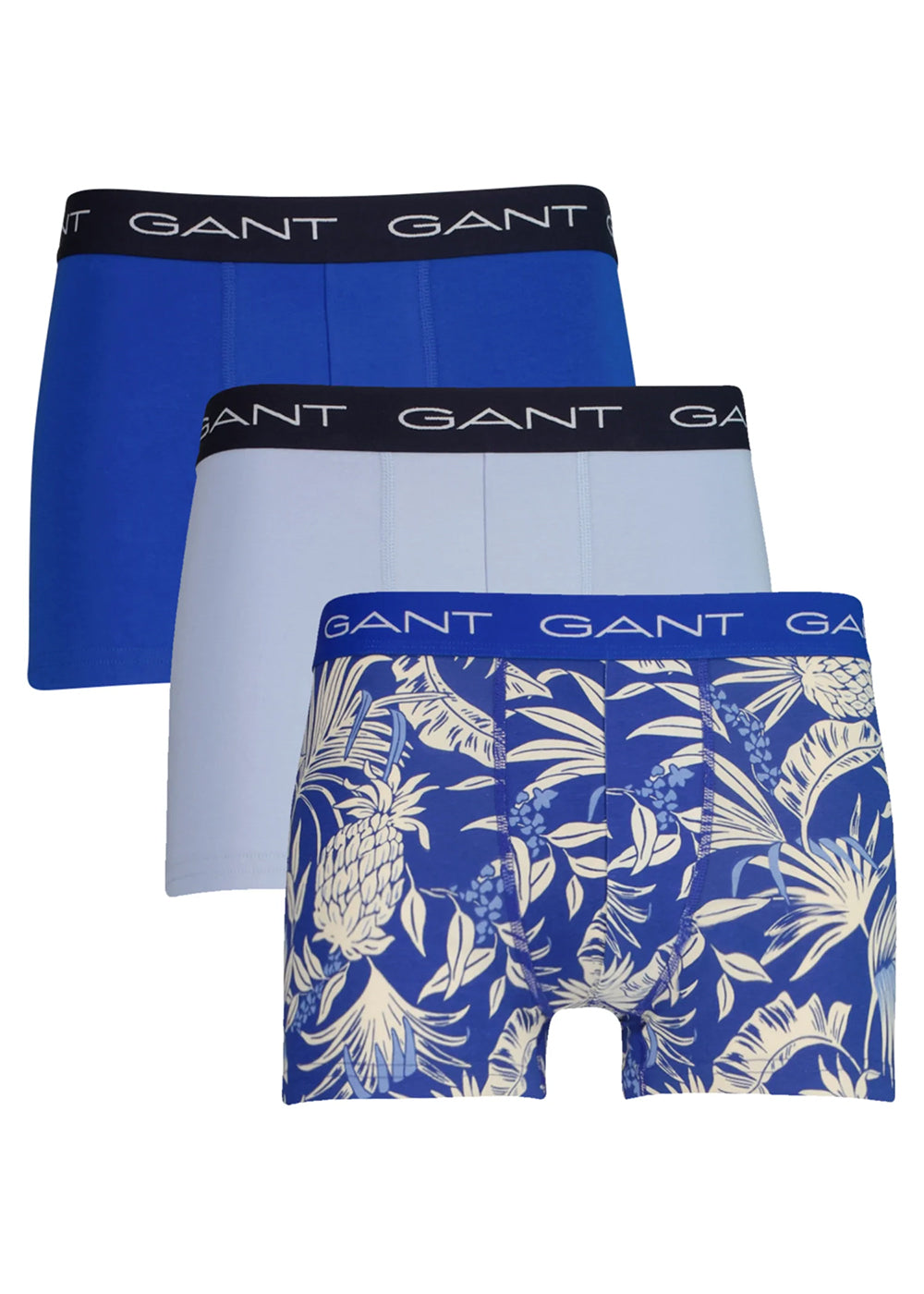 Tropical Print Trunks (3 Pack)