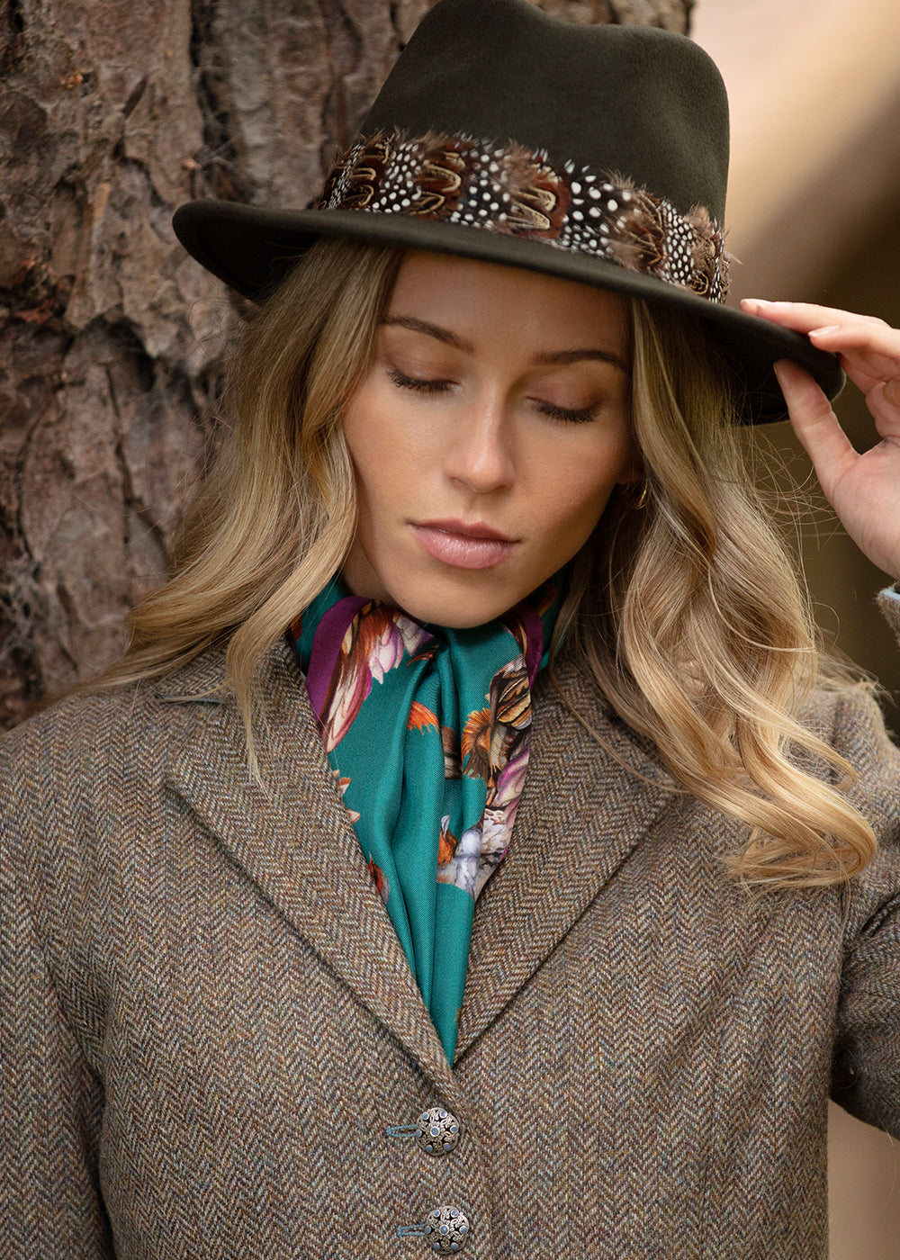 Grouse Misconduct Classic Silk Scarf