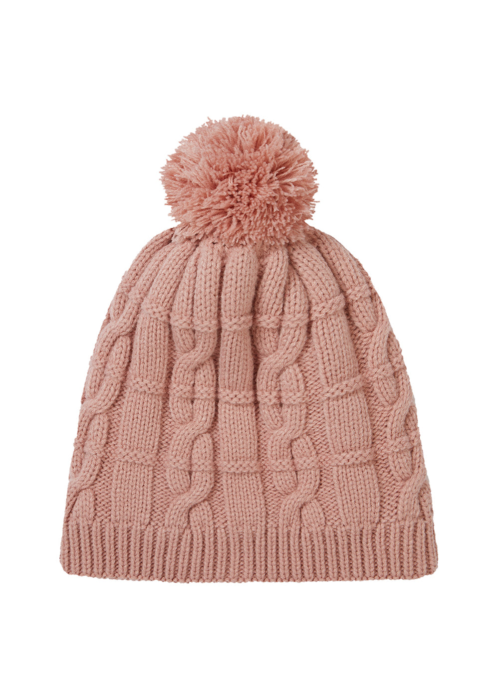 Hemsby Waterproof Cold Weather Cable Knit Bobble Hat