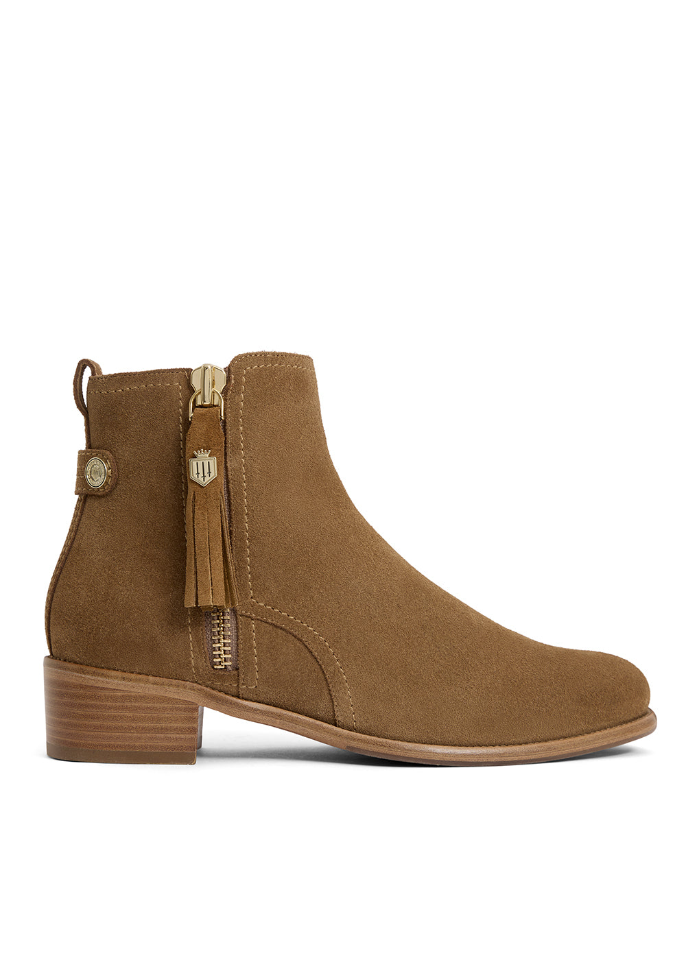Oakham Flat Ankle Boots