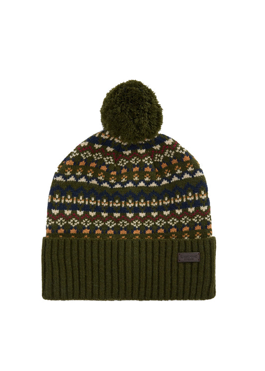 Marlow Fair Isle Pom Beanie