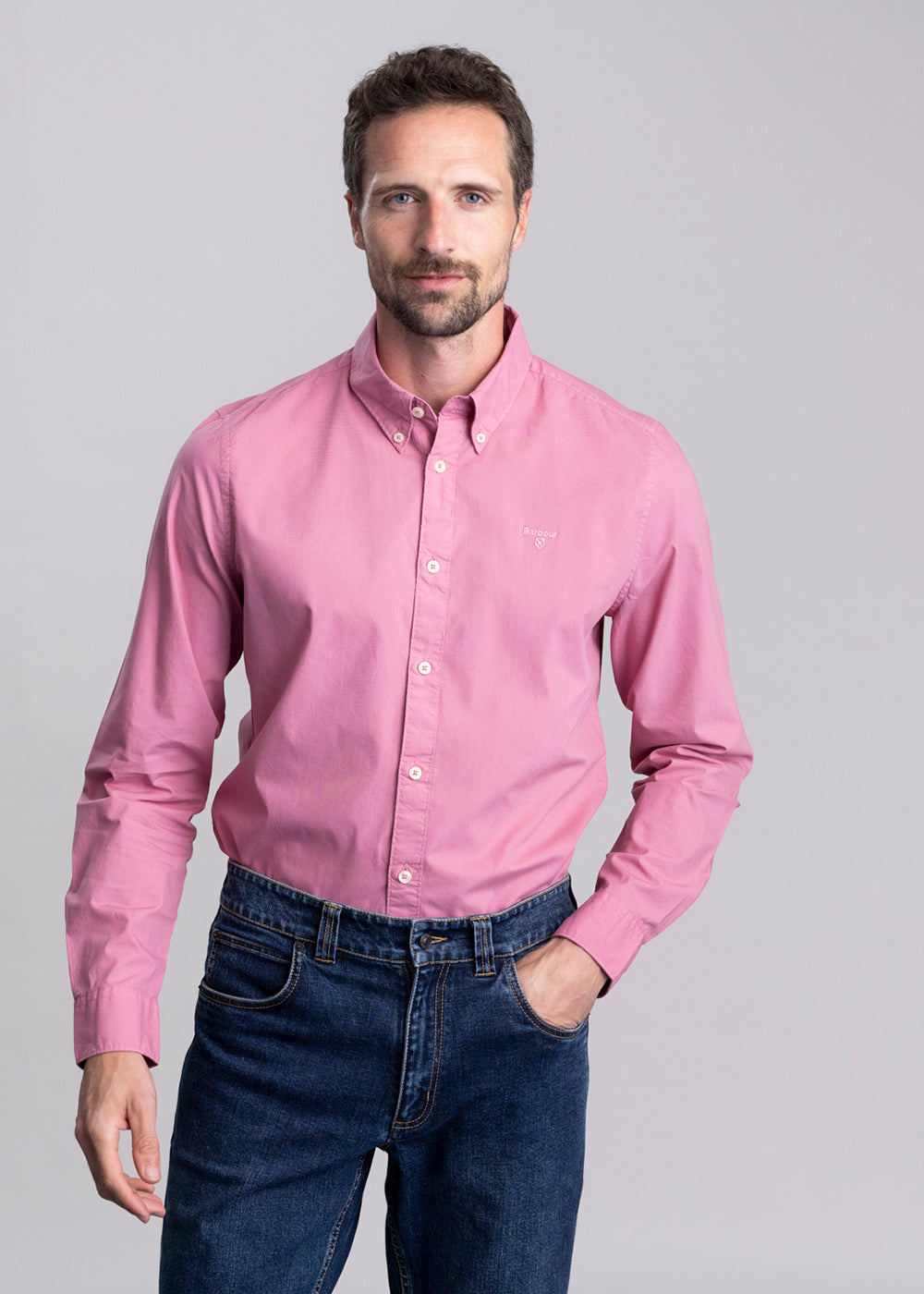Garment Dyed Poplin Tailored Shirt