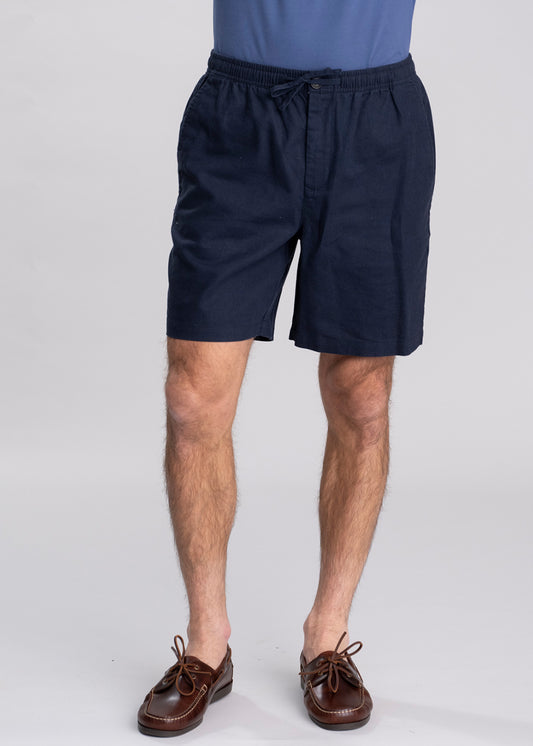 Cotton Linen Relaxed Shorts