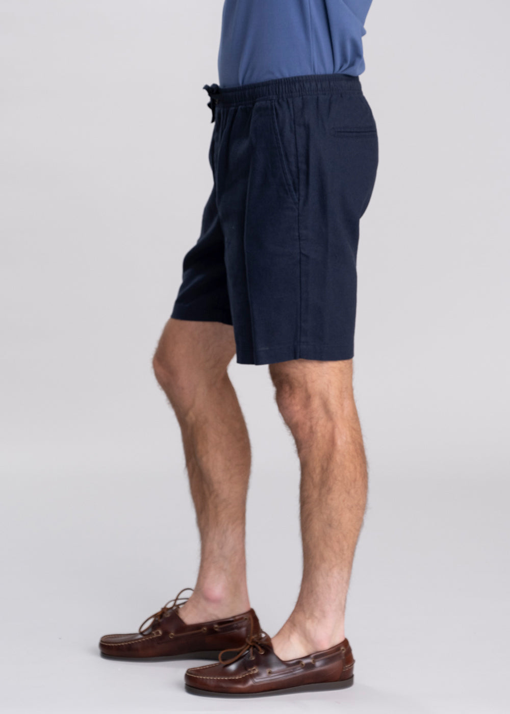 Cotton Linen Relaxed Shorts