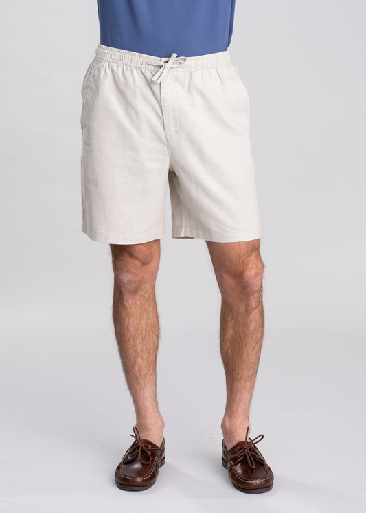 Cotton Linen Relaxed Shorts