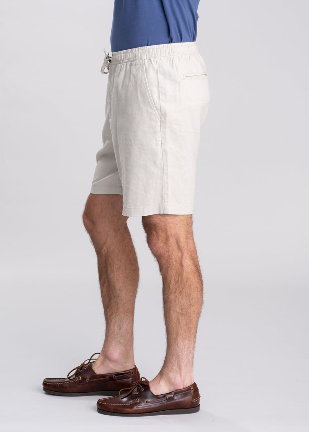 Cotton Linen Relaxed Shorts