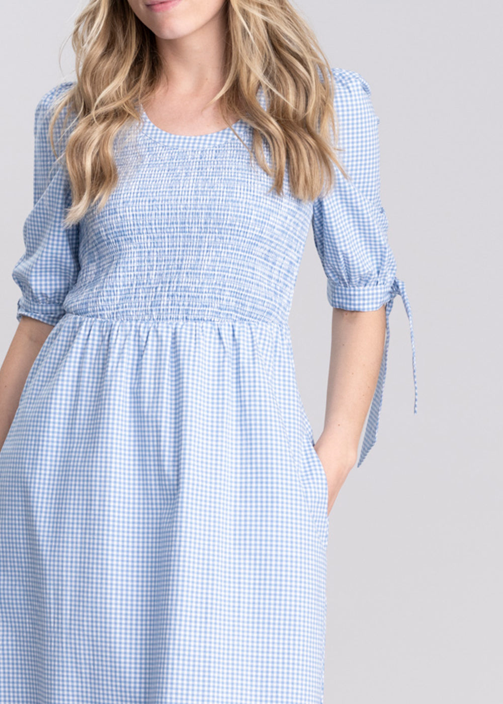 Flora Gingham Dress