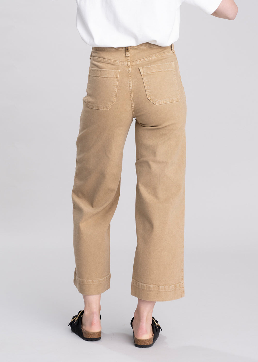 High Rise Countryside Wide Leg Crop Jeans