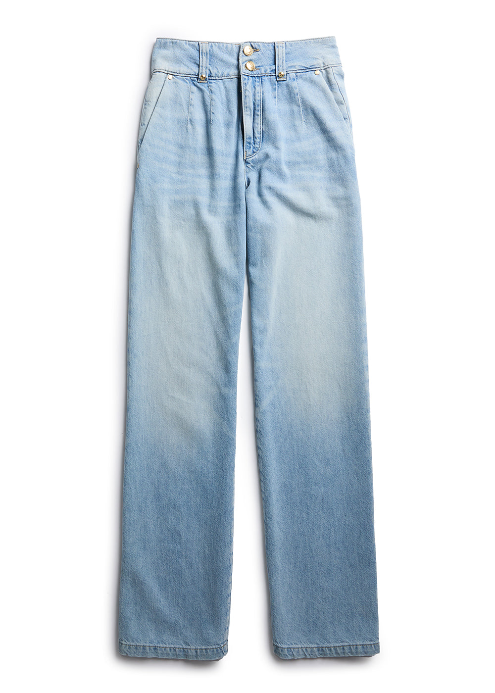 Tailored Wide Leg Jeans