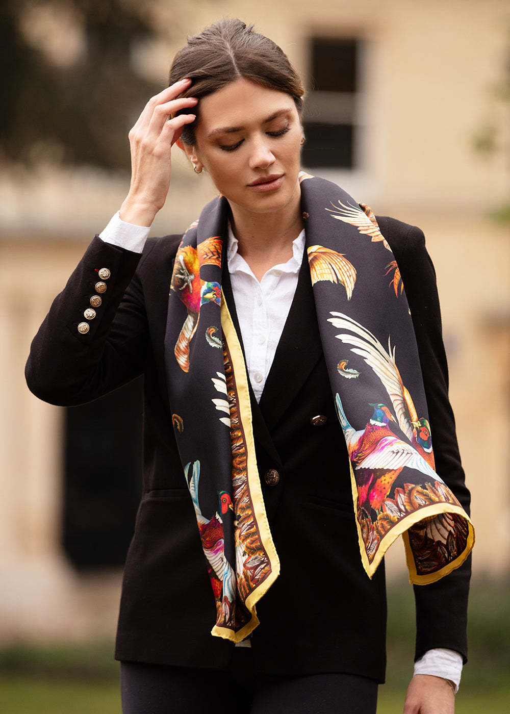 Turf War Classic Silk Scarf