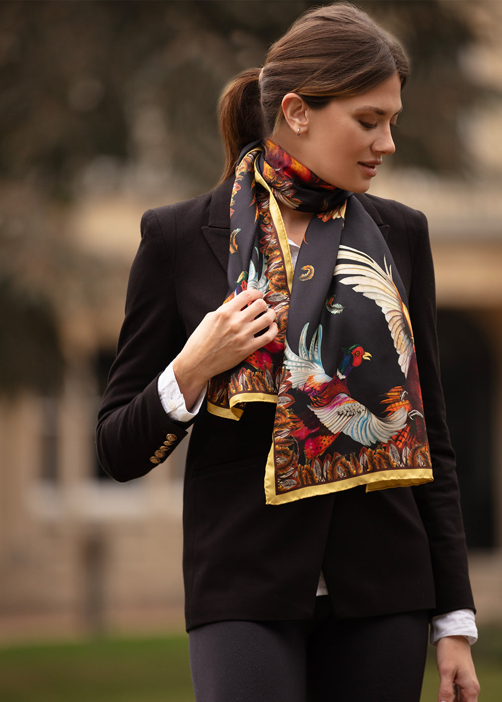 Turf War Classic Silk Scarf