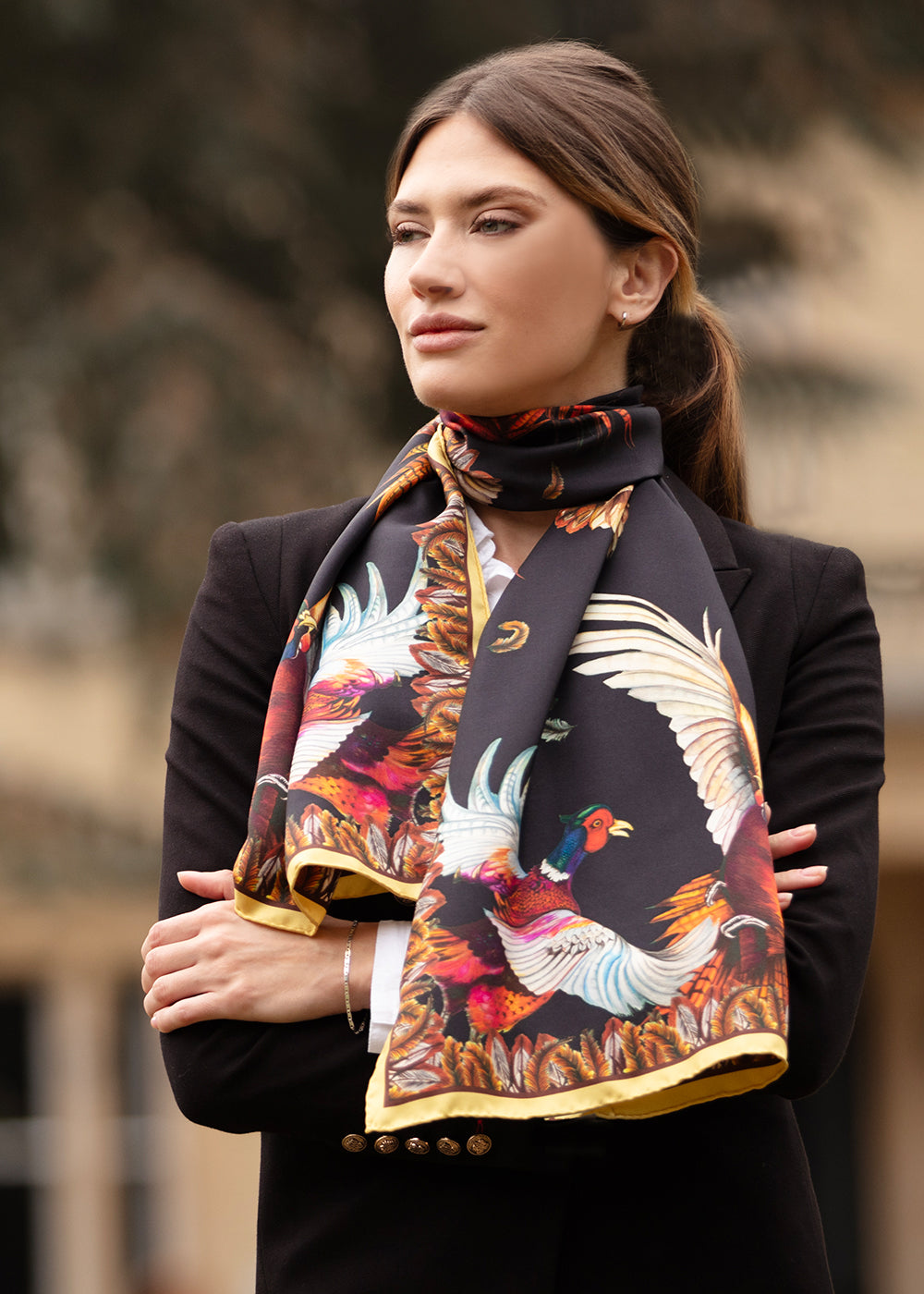 Turf War Classic Silk Scarf
