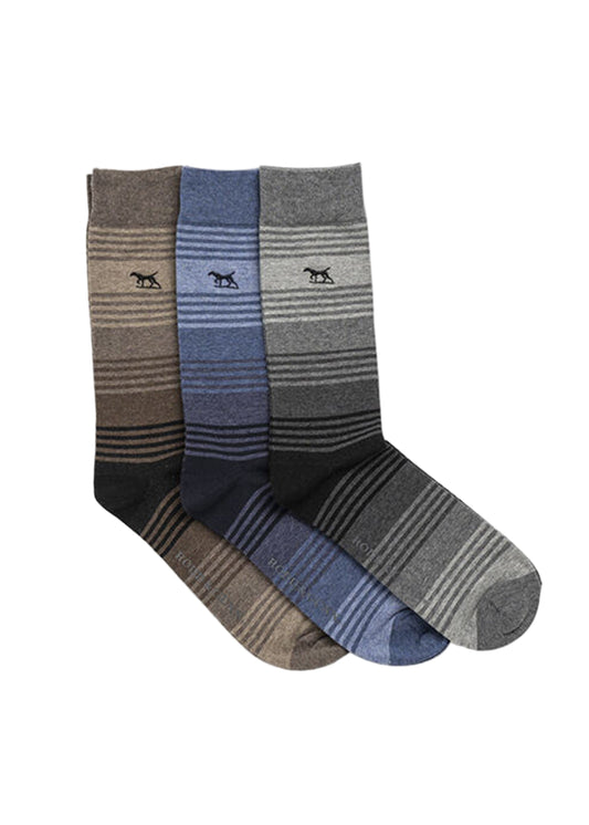 Stratford Stripes Socks 3 Pack