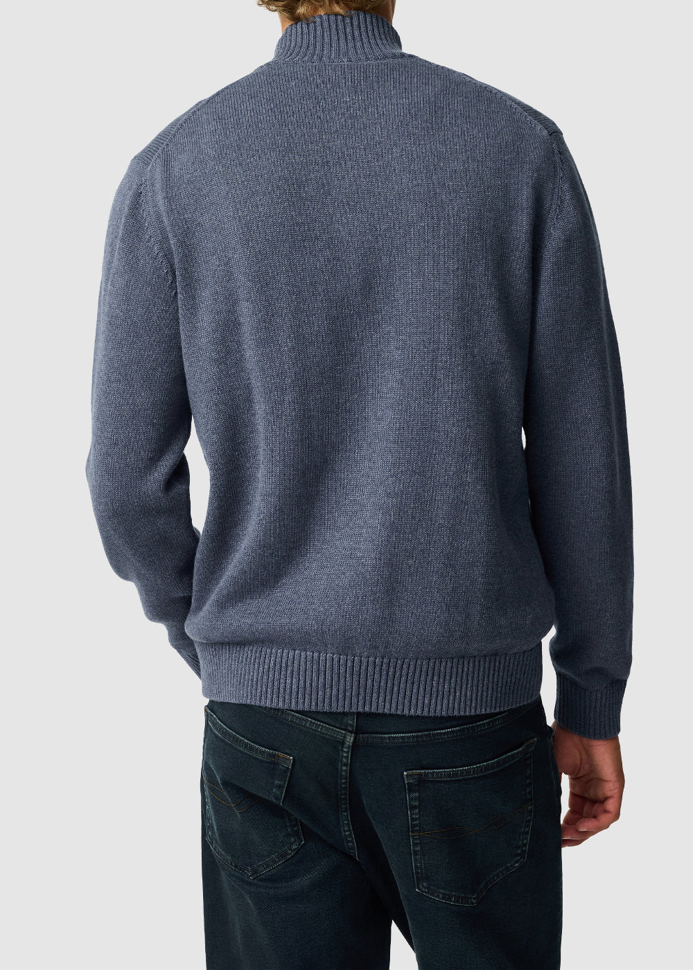 Merrick Bay 1/4 Zip Neck AW26 - Stonewash