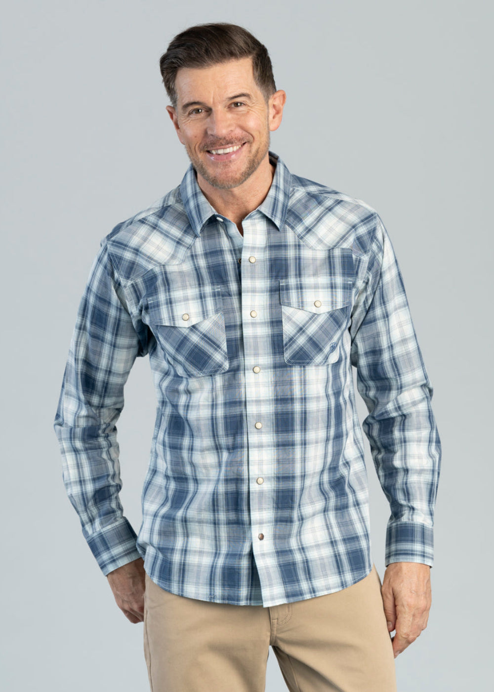 Retro Heathcliff Fitted Snap Shirt