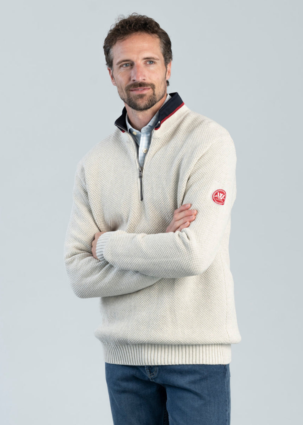 Alvin T-Neck Windproof Sweater