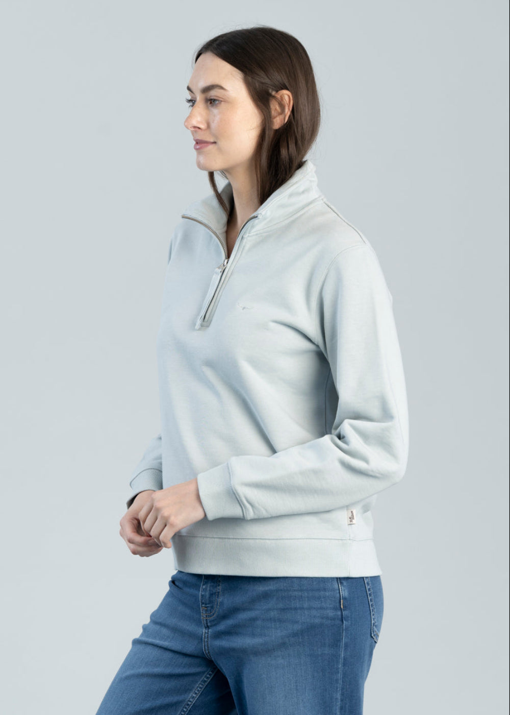 Trickett Zip Neck Sweatshirt