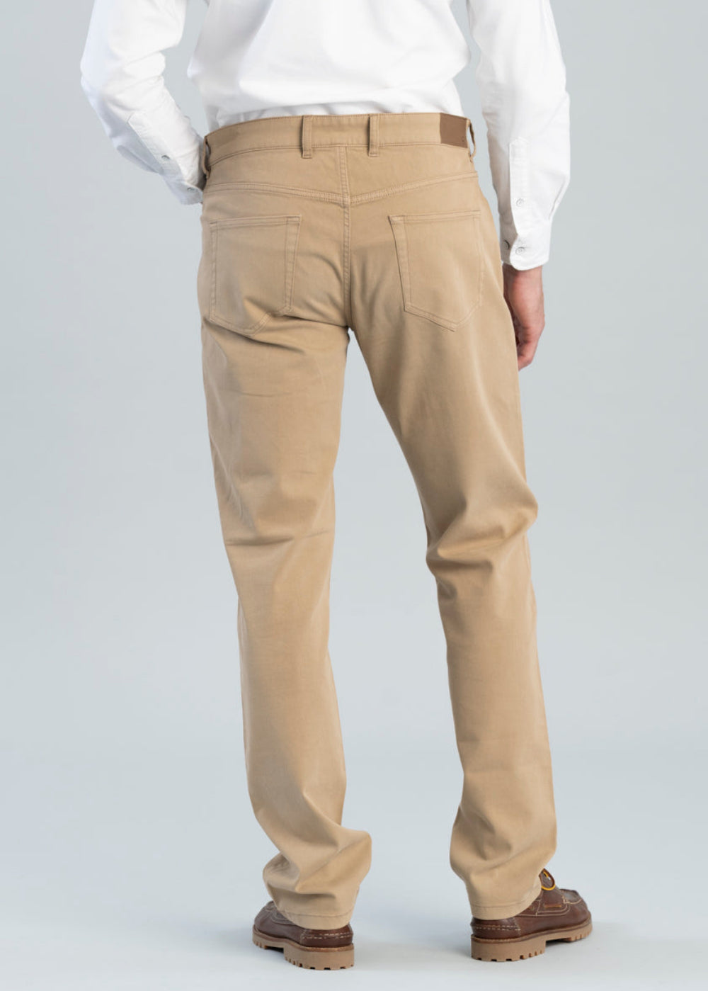 Crown Cotton Canvas Five Pocket Trousers