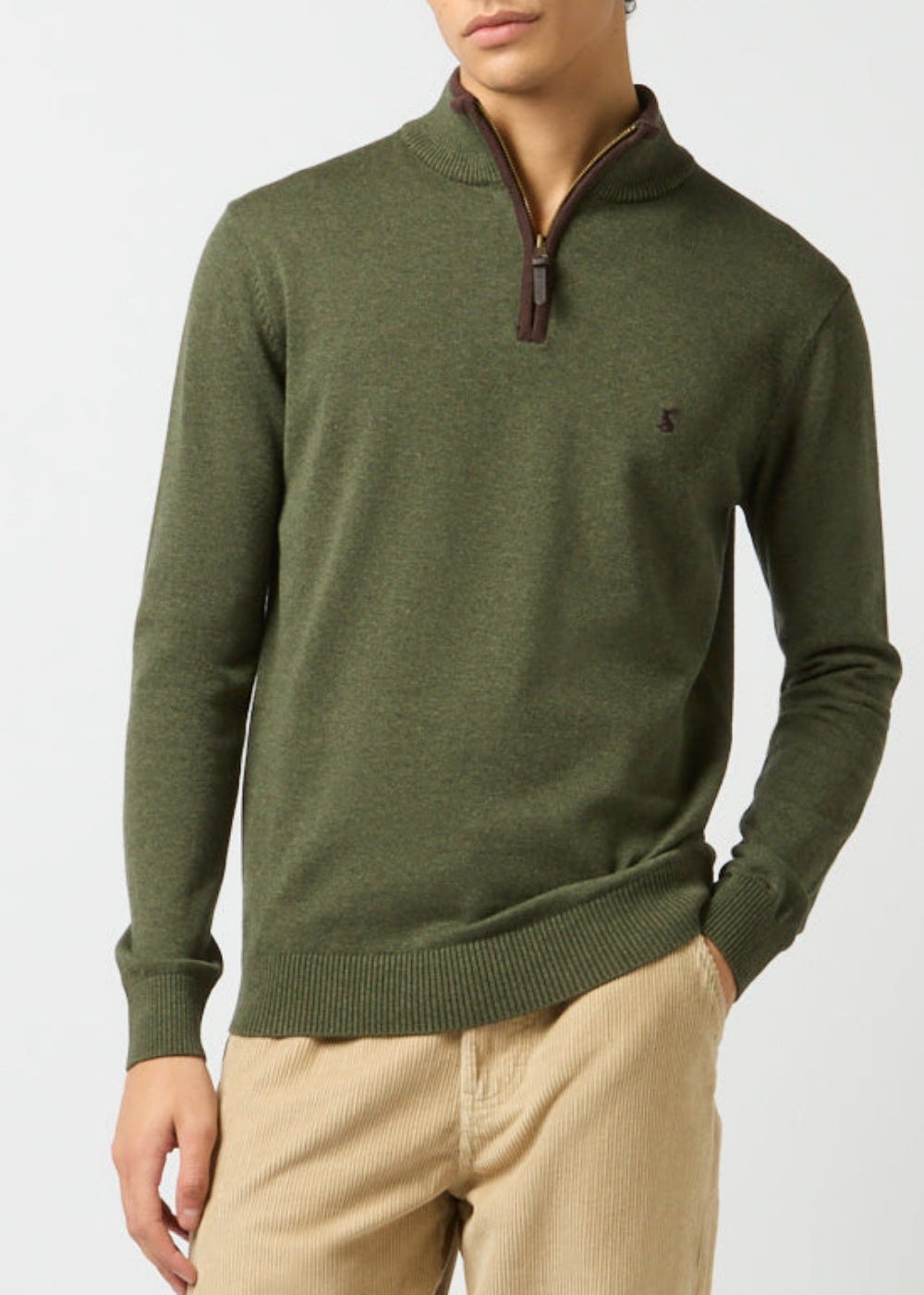 Hillside 1/4 Zip Knit Jumper