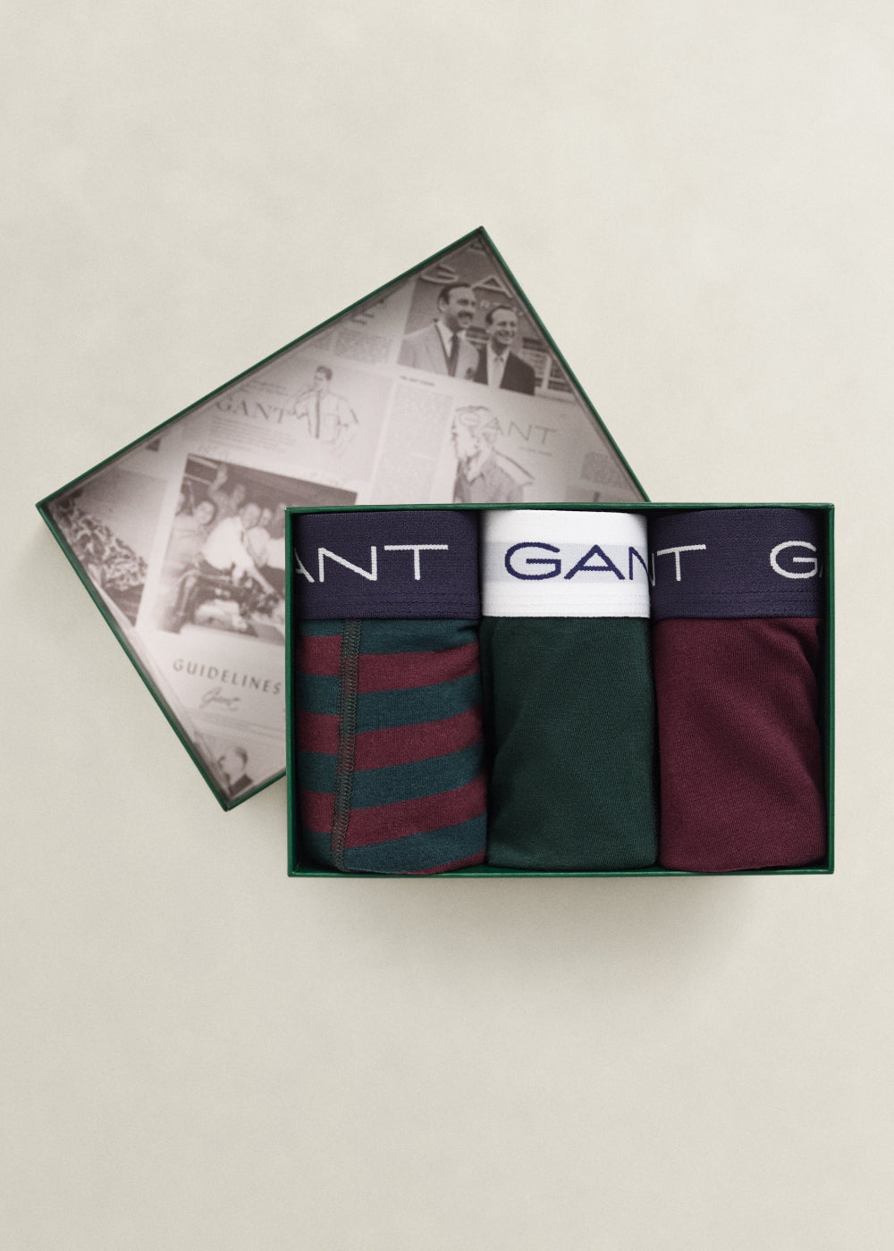 Striped Trunks (3 Pack) Gift Box