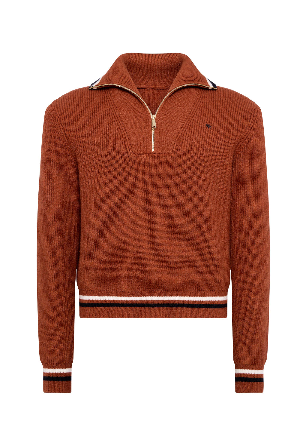 Jessica Quarter Zip Knit