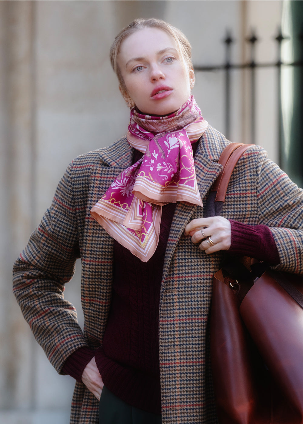 Joy Ride Classic Silk Scarf