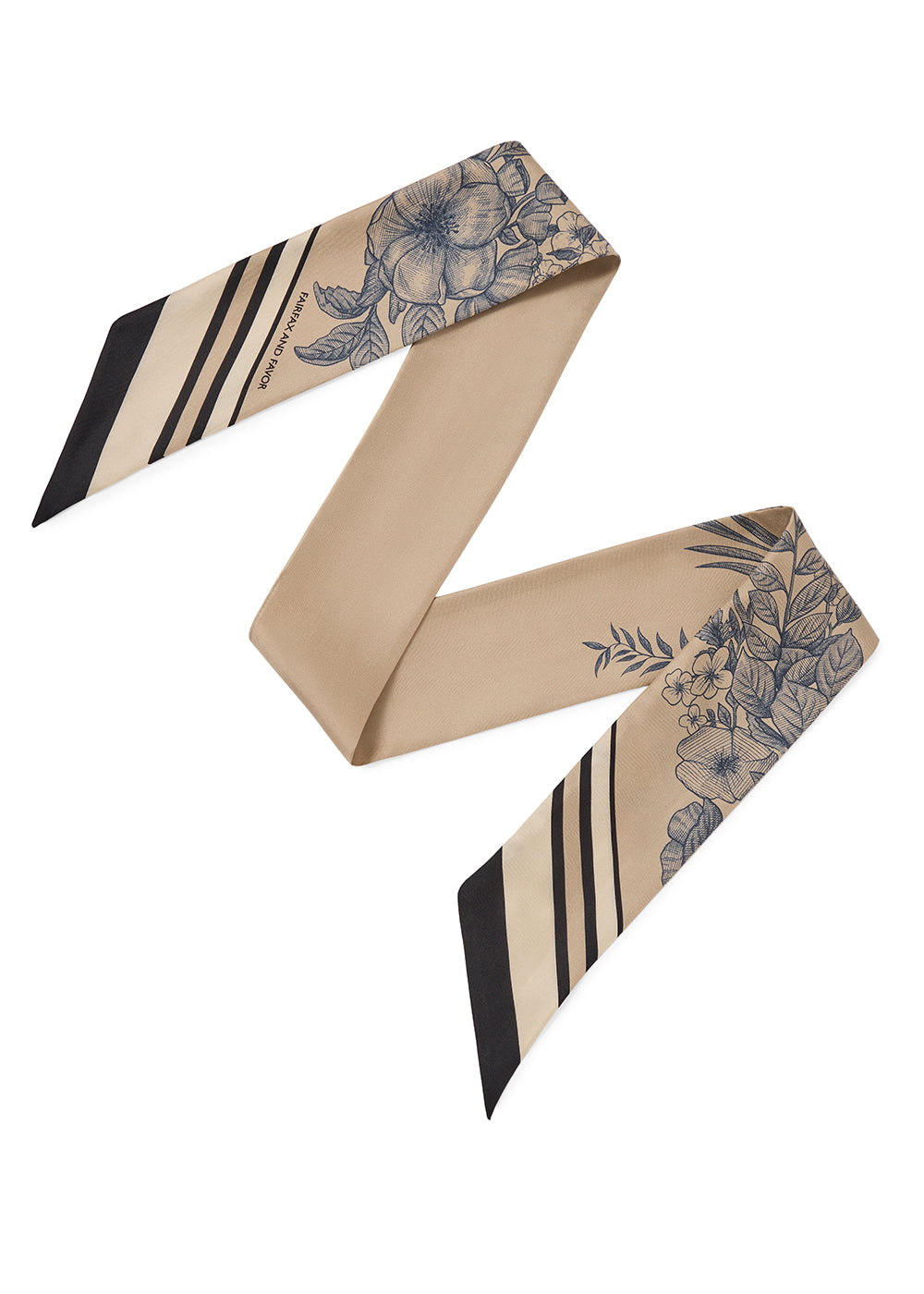 Mannington Twill Silk Scarf