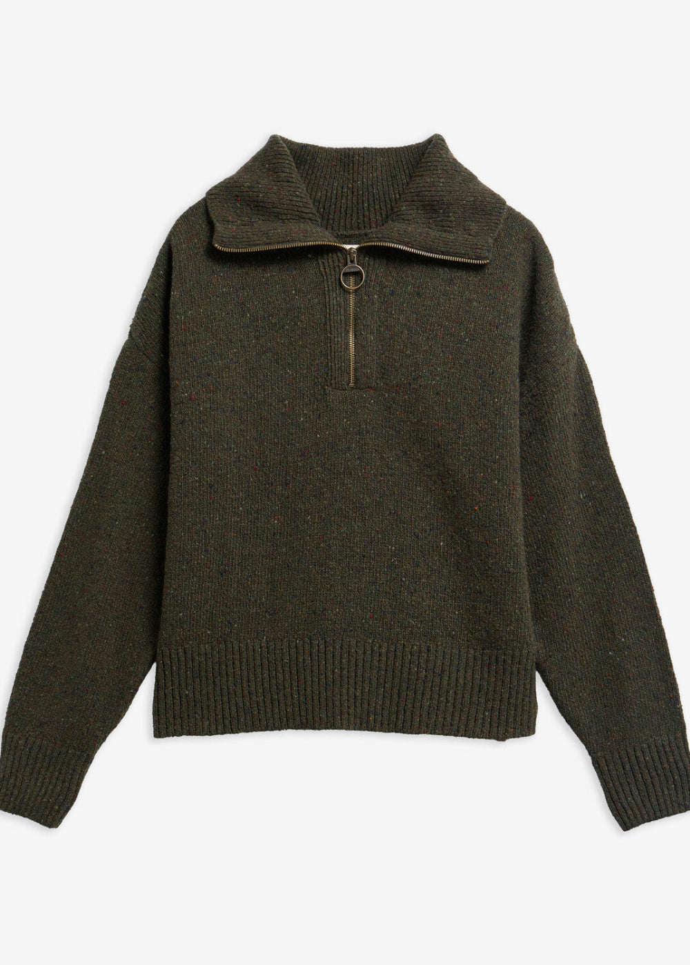 Lavensdale Half Zip Fleck Knitted Jumper