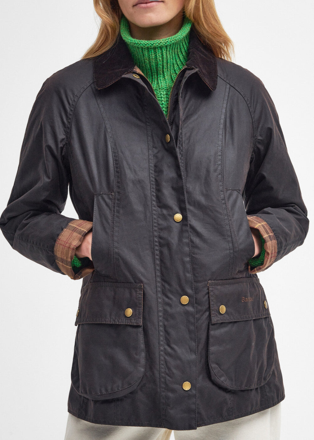Ladies Beadnell Wax Jacket