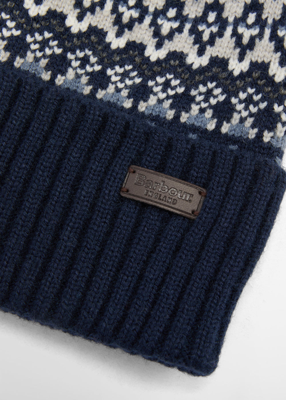 Marlow Fair Isle Pom Beanie