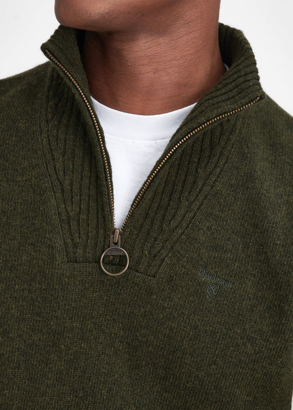 Essential Lambswool Half Zip Jumper