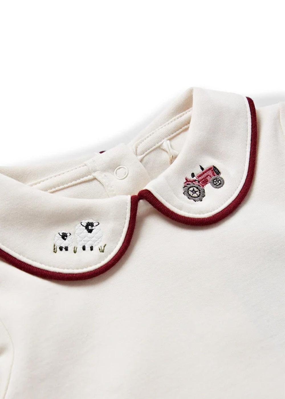 On The Farm Embroidered Bodysuit