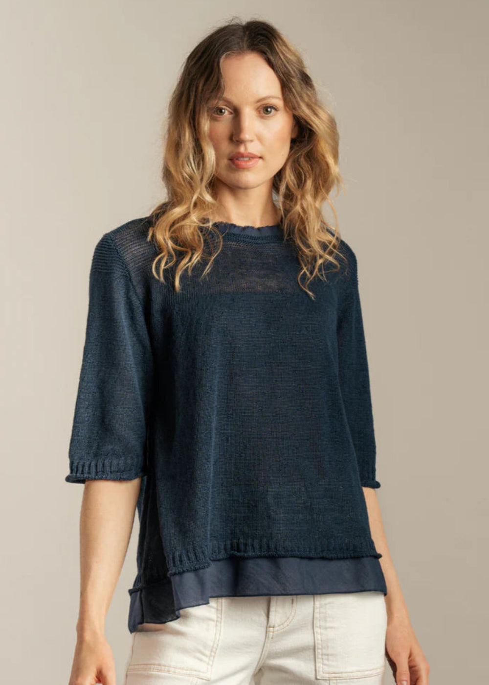 Stichill Short Sleeve Sweater