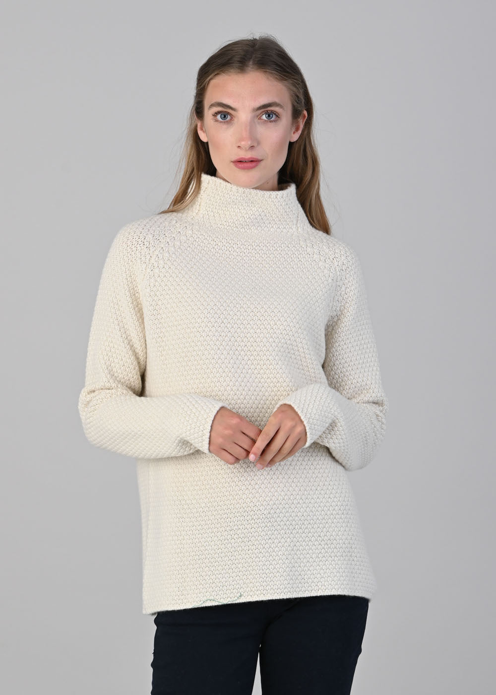 Olivia Cashmere Funnel Neck