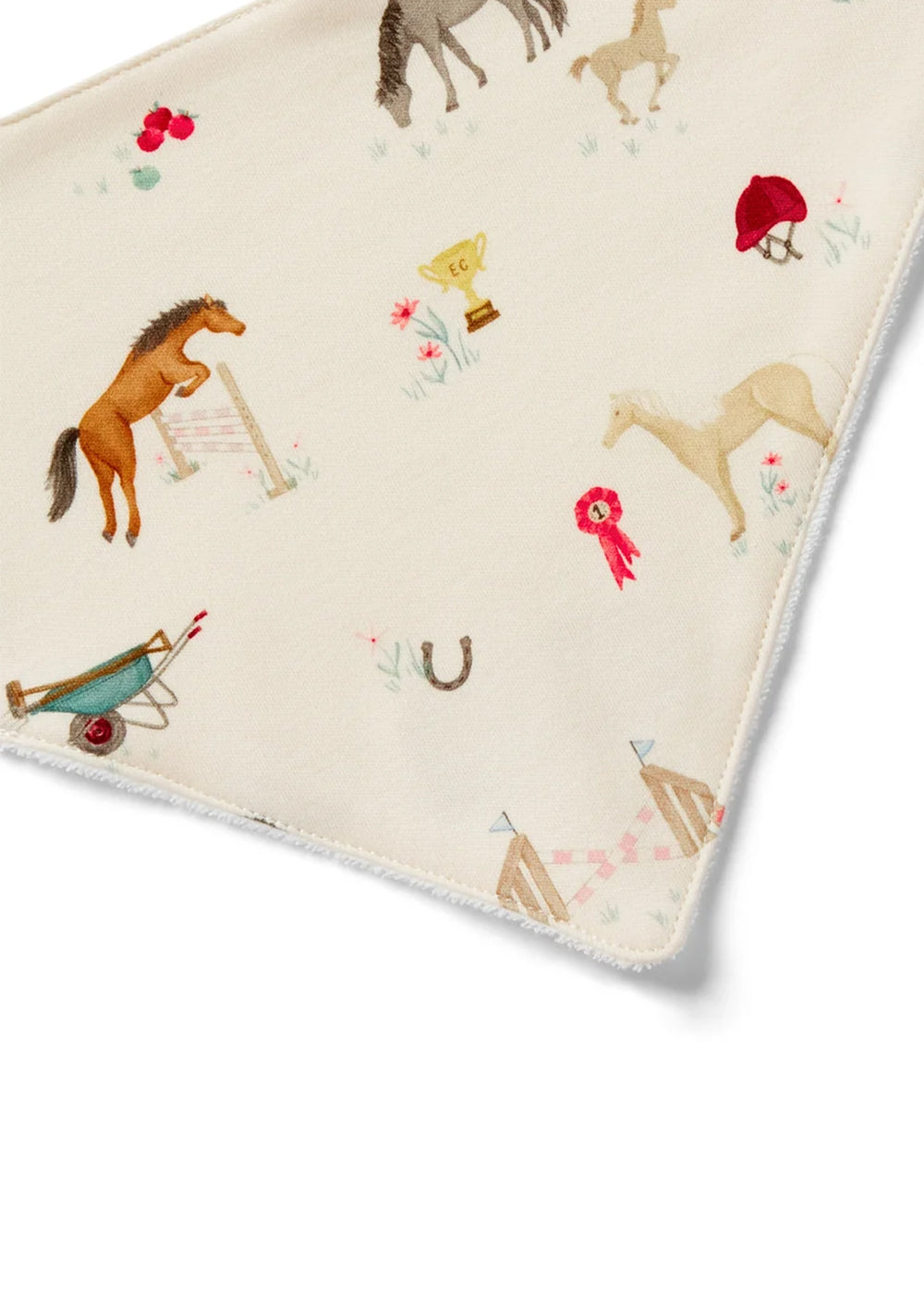 Pony Print Bib