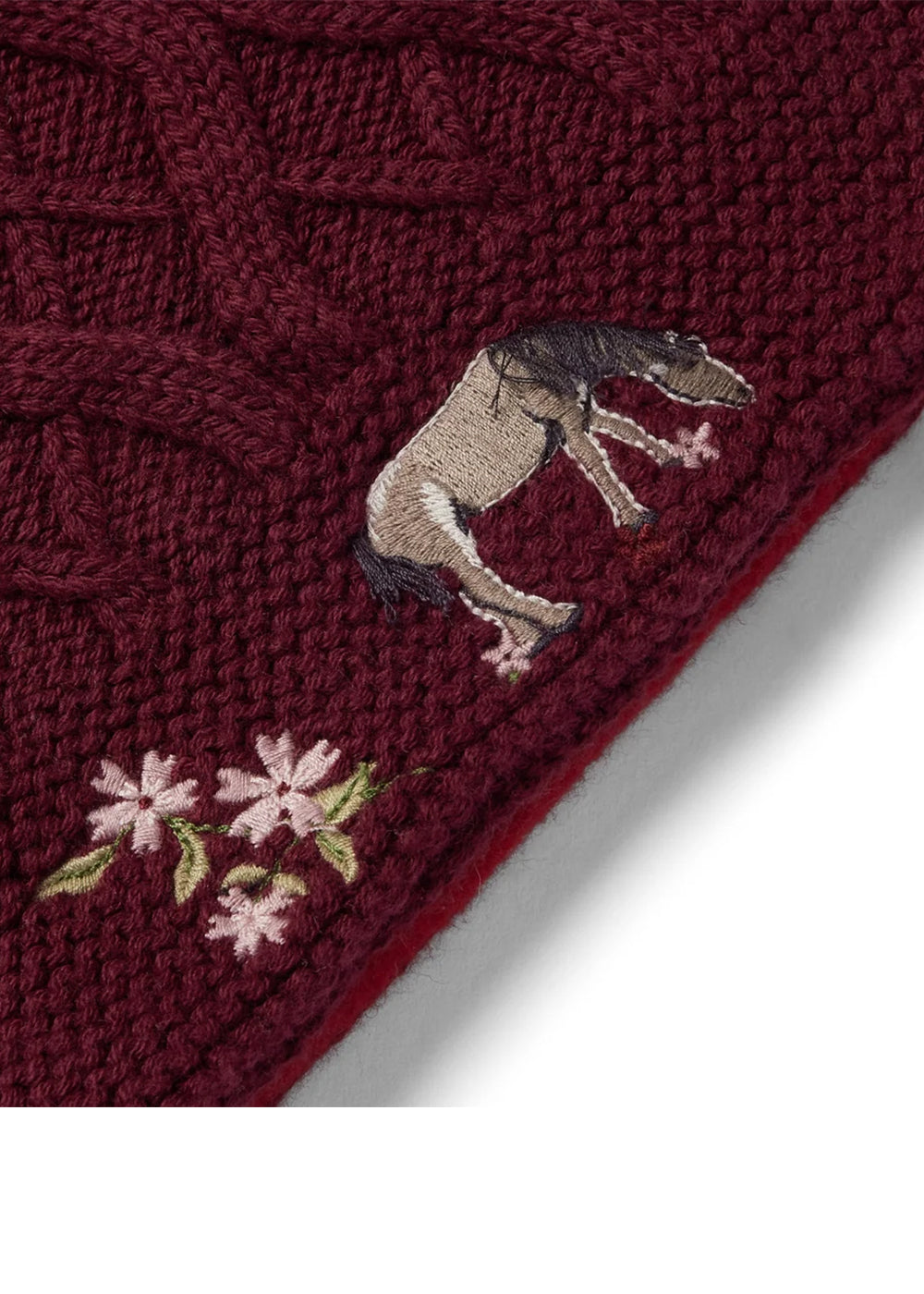 Horseshoe Floral Snood
