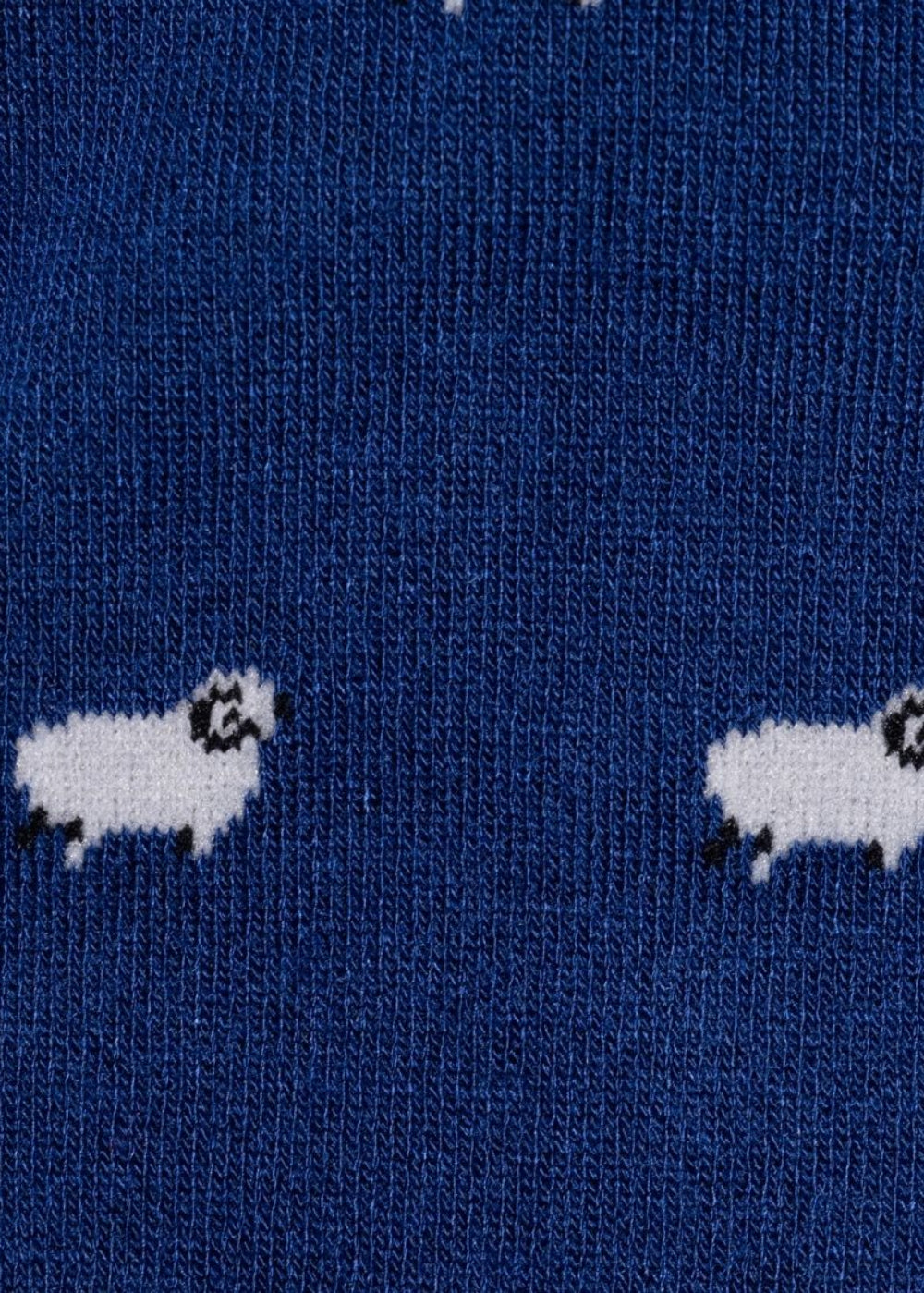 Navy Sheep Bamboo Socks