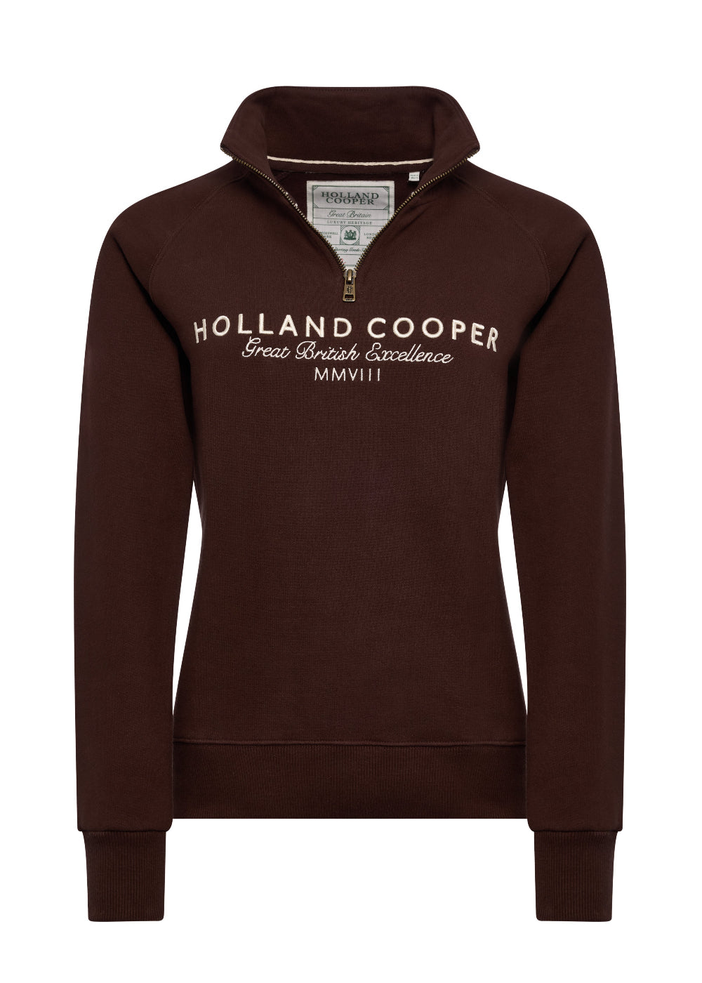 Sporting Goods Zip Henley