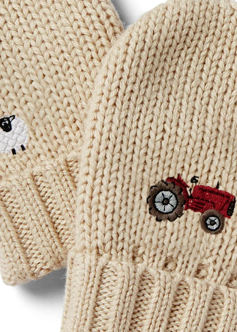 On The Farm Knit Mittens