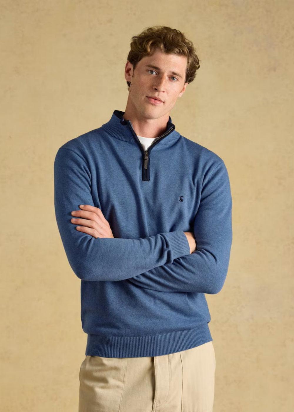 Hillside 1/4 Zip Knit Jumper