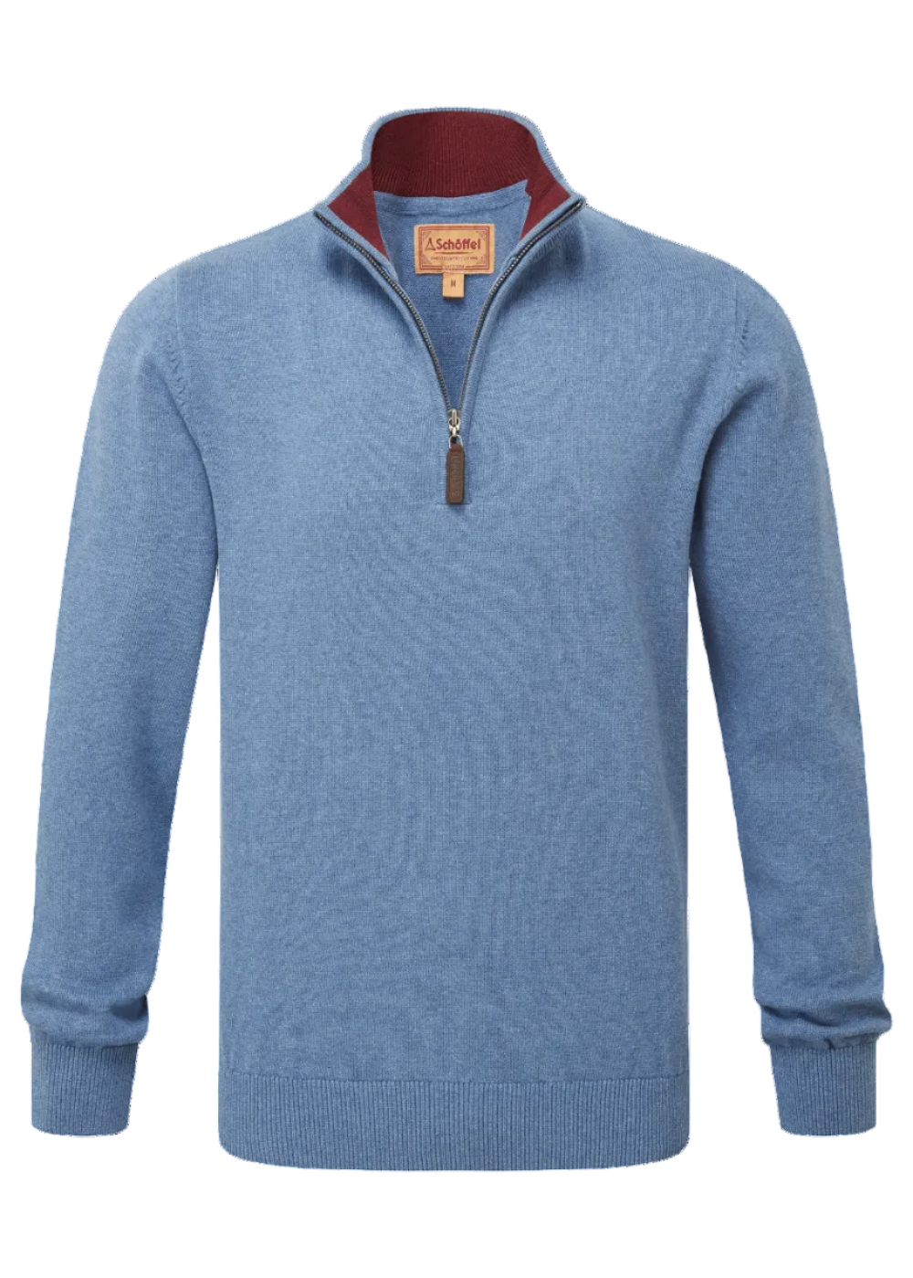 Calton Cotton Cashmere 1/4 Zip Jumper